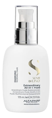 Fluido Leave-in Multifuncional Alfaparf Cabello Normal 125ml Alfaparf Milano Diamond Aceite Brillo