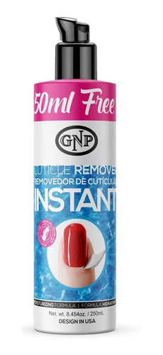 Removedor De Cutícula Gnp 250ml, Formula Hidratante