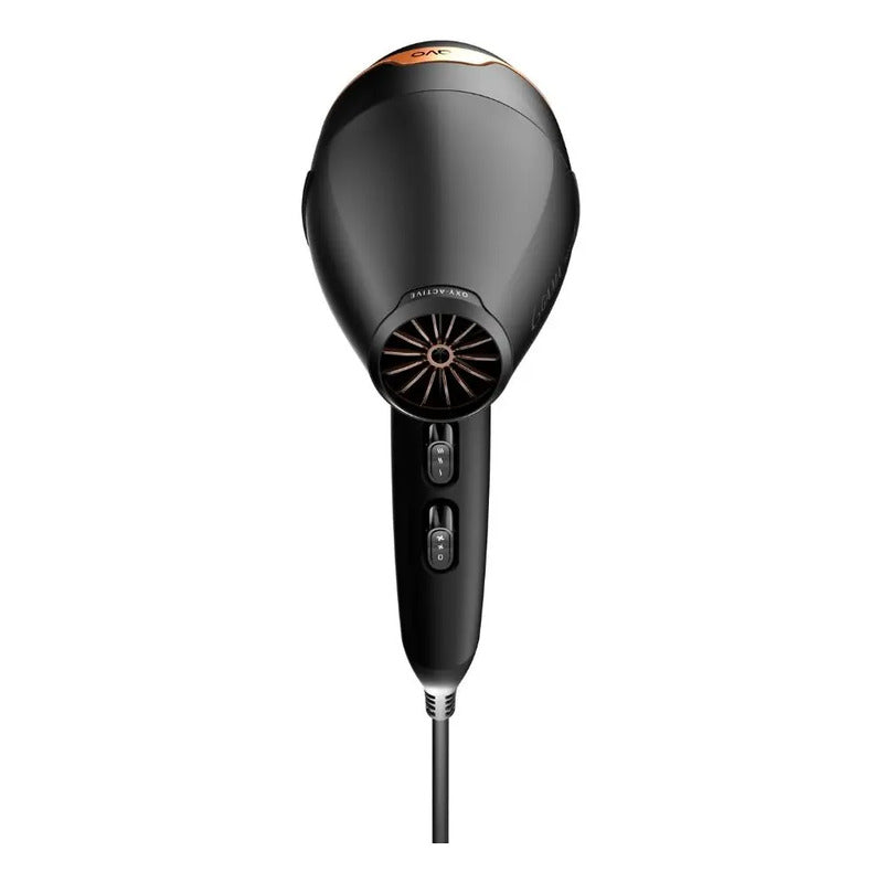 Secador De Pelo Profesional Gama Bravo 90x 2400w Motor X8 Negro
