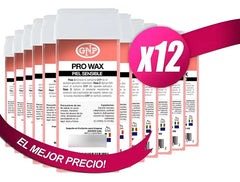 Cera Depilatoria Rosa Piel Sensible Gnp Depiladora X12 Nice