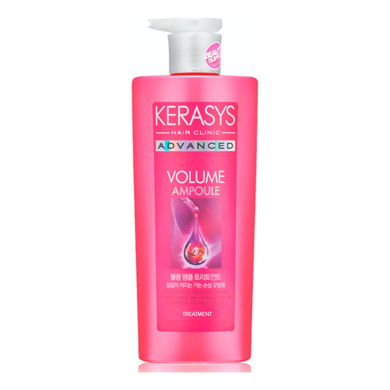 Tratamiento Kerasys Advance Voluminizador 600ml Con Colágeno