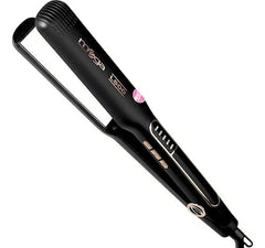 Planchita De Cabello Mega Profissional L500 Negra Titanio 250°c Negro