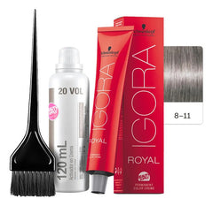 Kit Tinta Igora Royal Schwarzkopf Con Oxidante Y Pincel