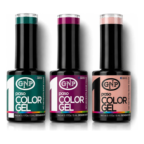 Kit X3 Esmalte Semipermanente Gnp 1 Paso. Tpo Dmpt Free 439-345-17