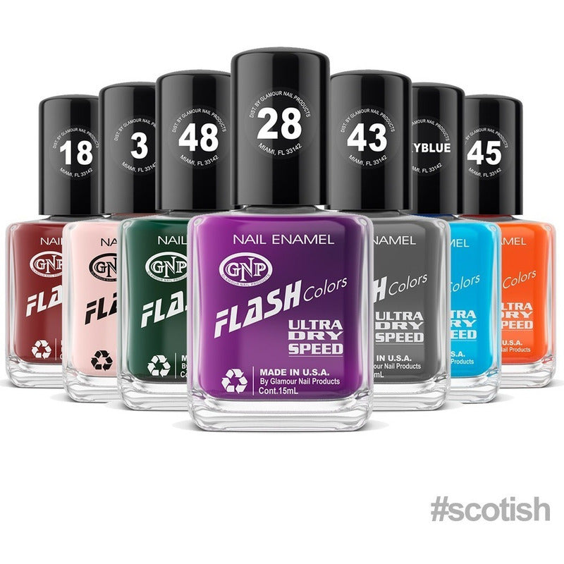 Esmalte Uñas Gnp Flash Colors 15ml Colecciones