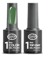 Kit De Esmalte Semipermanente De 1 Paso Gnp Color + Top Coat
