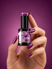 Esmalte Semipermanente Gnp 1 Paso #17 Violeta. Tpo Dmpt Free Violeta Oscuro