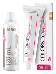 Kit De Tinta Silkey Profesional Colorkey 120g Y Oxidante