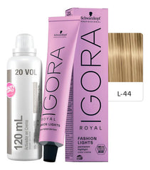 Kit Tinta Igora Fashion Lights Schwarzkopf Con Oxidante