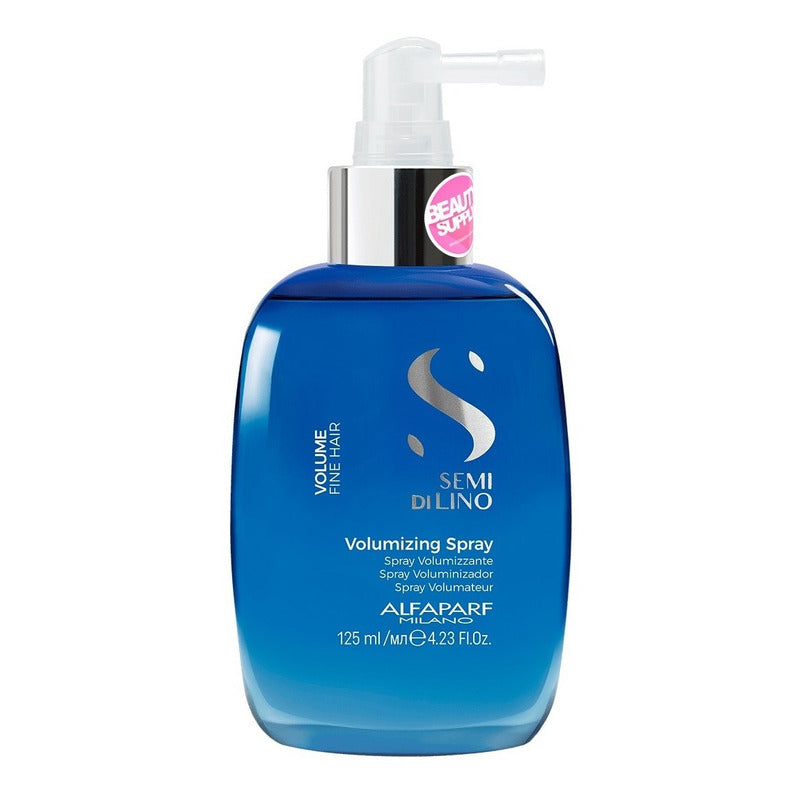 Shampoo Y Spray De Volumen Alfaparf Semi Di Lino