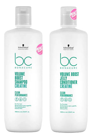 Shampoo Y Acondicionador 1lt. Schwarzkopf Volume