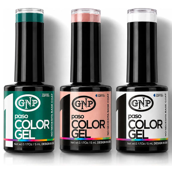 Kit X3 Esmalte Semipermanente Gnp 1 Paso. Tpo Dmpt Free 439-345-192 Via Lactea
