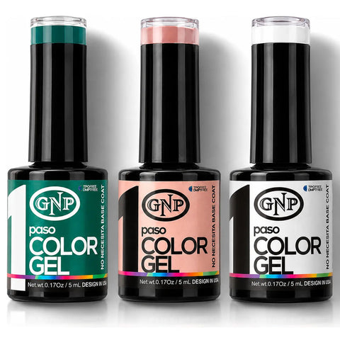 Kit X3 Esmalte Semipermanente Gnp 1 Paso. Tpo Dmpt Free 439-345-192 Via Lactea