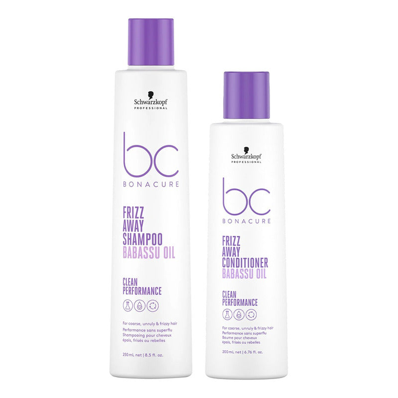 Kit De Shampoo Y Acondicionador Schwarzkopf Frizz Away