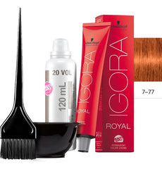 Kit Tinta Igora Royal Schwarzkopf + Bowl, Oxidante Y Pincel
