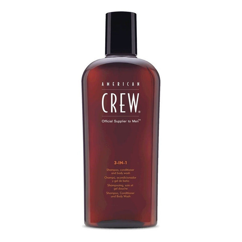 Shampoo American Crew 3 En 1 Tea Tree 450ml Para Hombres