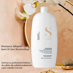 Shampoo Alfaparf Sdl Diamond Iluminación Cabello Normal 1l
