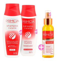 Combo Shampoo Y Acondicionador Tratante Primicia, Sin Sal