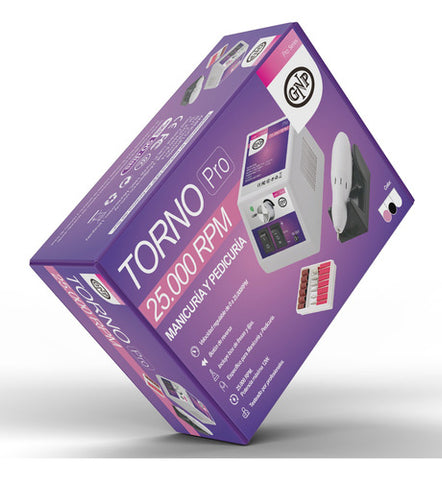 Torno Gnp 25000rpm Uñas Profesional Con Fresas Incluidas