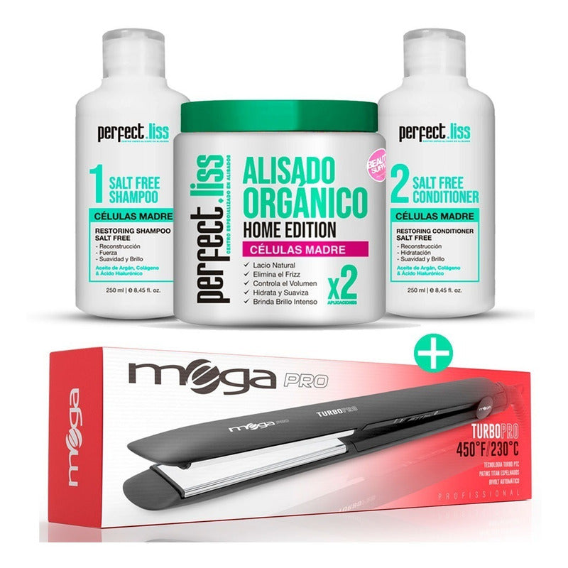 Kit Alisado Orgánico Y Plancha Mega – Beauty Supply
