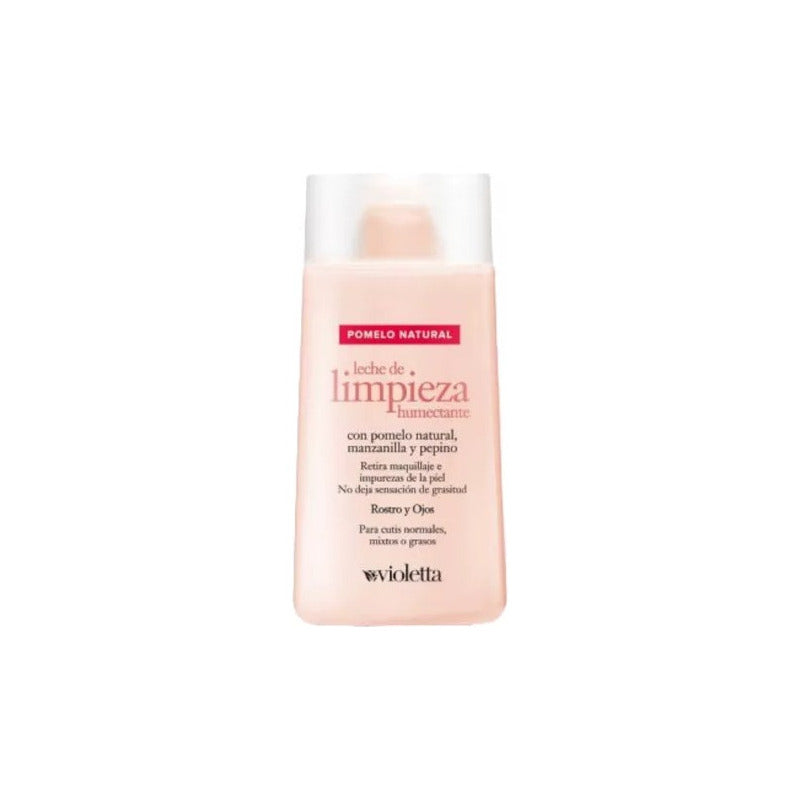 Violetta Leche De Limpieza Humectante Pomelo Natural 145ml