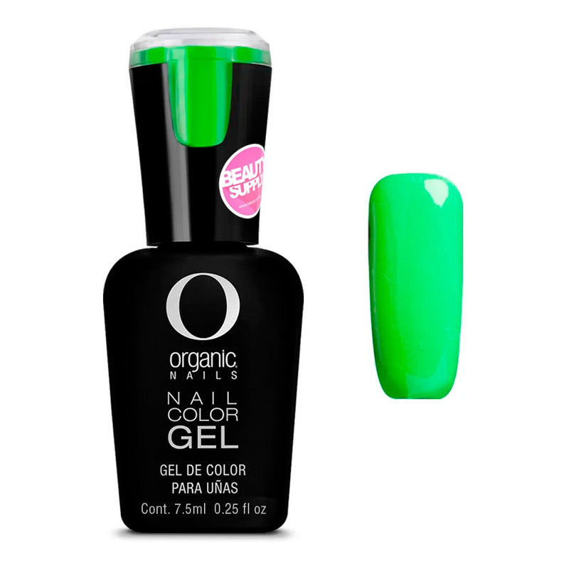 Esmalte Semipermanente Organic De 7.5ml 064 Glow Green