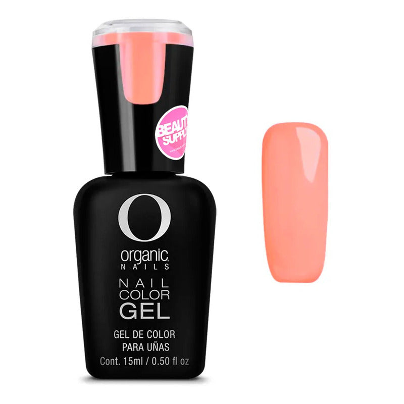 Esmalte Semipermanente Organic Pastel Coral 15ml