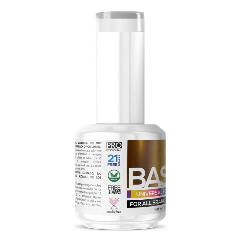 Base Coat Universal Gnp Esmalte Semipermanente Vegano 21free