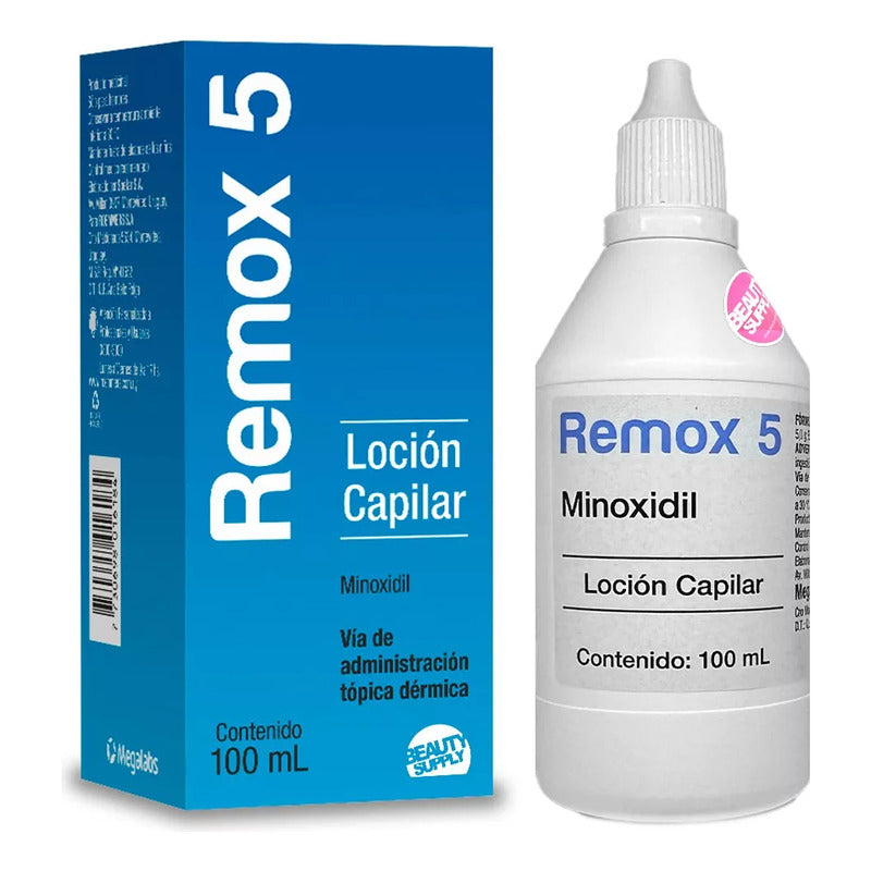 Remox 5 Loción Capilar 100 Ml (minoxidil 5%)