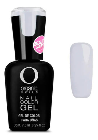 Esmalte Semipermanente Organic De 7.5ml Pastel White