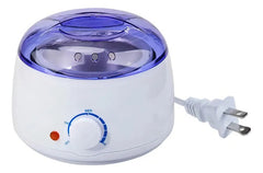 Calentador De Cera Para Depilar Color Azul Con Blanco Azul/blanco
