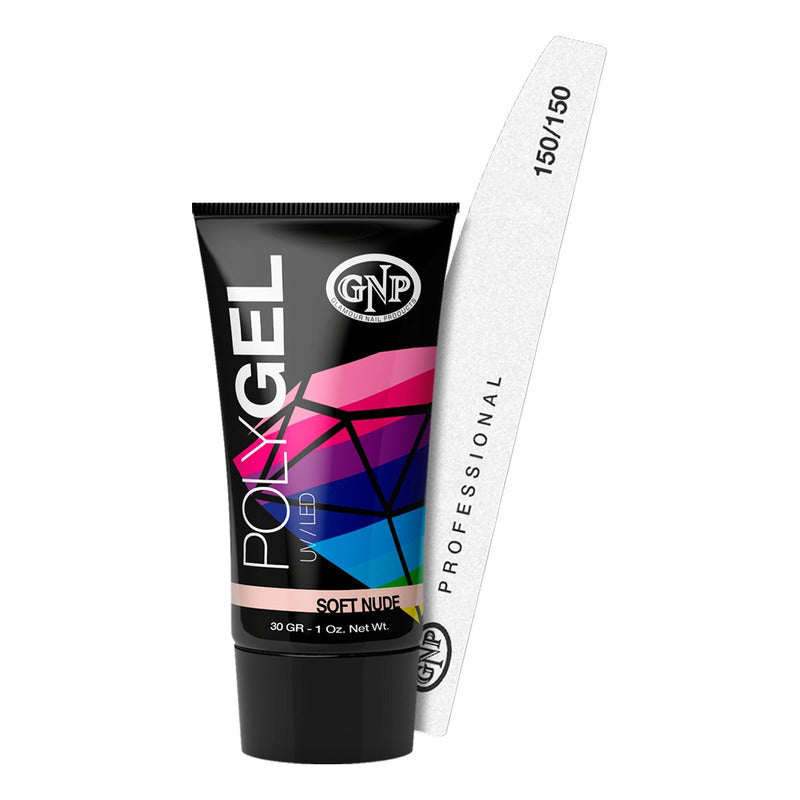 Polygel Gnp 30gr + Lima Gnp Profesional