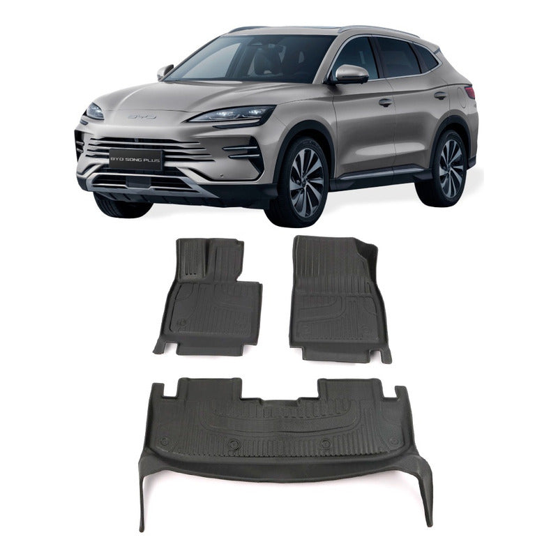 Alfombra Byd Song Plus 2023 Tpe Antideslizante Negro