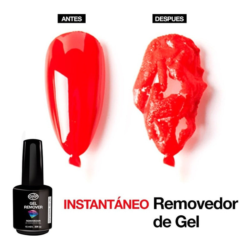 Removedor Instantâneo Gnp 15ml Esmaltes Semipermanentes Nice