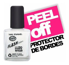 Peel Off Gnp 15ml Protector Bordes Uñas Esmaltado Blanco