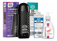 Calentador De Cera, Cera Depilatoria Gnp, Bandas Y Aceite