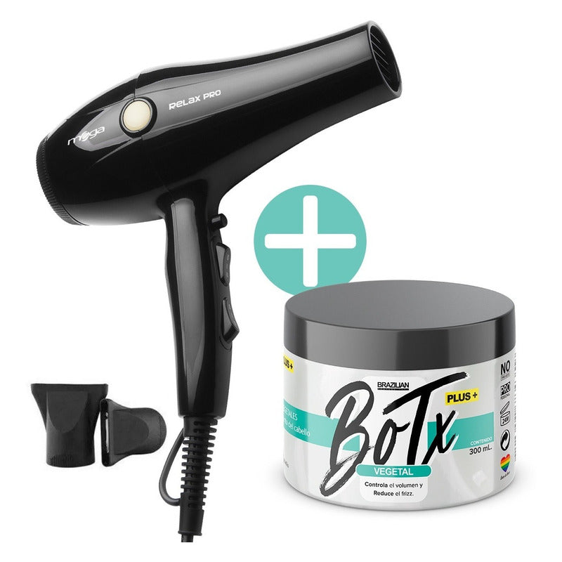 Pack Relajante Capilar Botox Brazilian Con Secador Mega