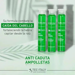 Ampollas Tec Italy Anti-caída X12 Fortalecimiento