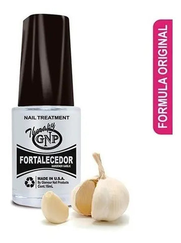 Fortalecedor De Uñas Con Ajo Gnp, Endurecedor Natural Transparente