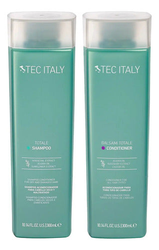 Shampoo Y Acondicionador Tec Italy Totale Seco Y Dañados