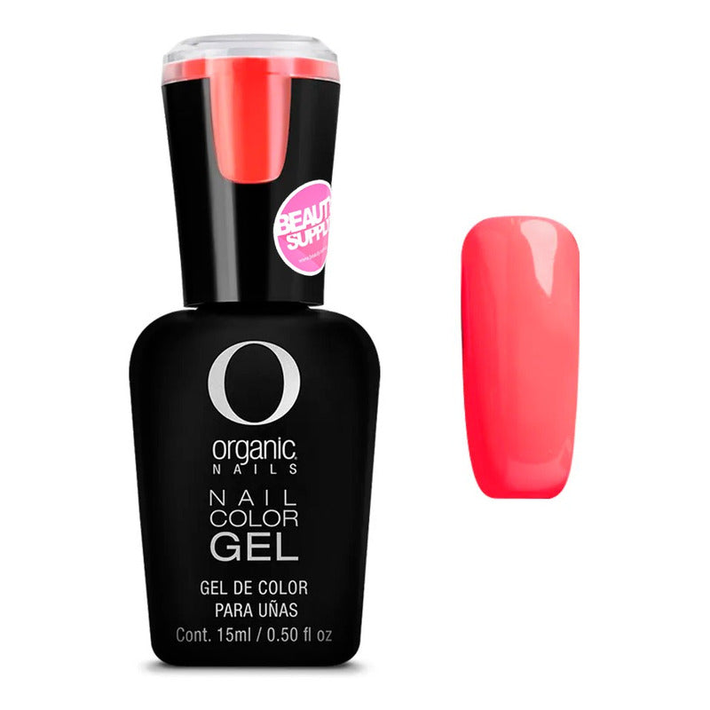 Esmalte Semipermanente Organic 066 Glow Coral 15ml