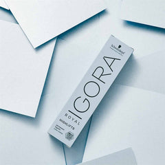 Tinta Igora Royal Highlifts Schwarzkopf 12-19 12.19 Super Aclarante Ceniza Violeta