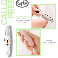 Removedor De Callos Eléctrico Gnp Callo Free Con Bateria Recargable. Lima Eléctrica De Pies. Quita Durezas