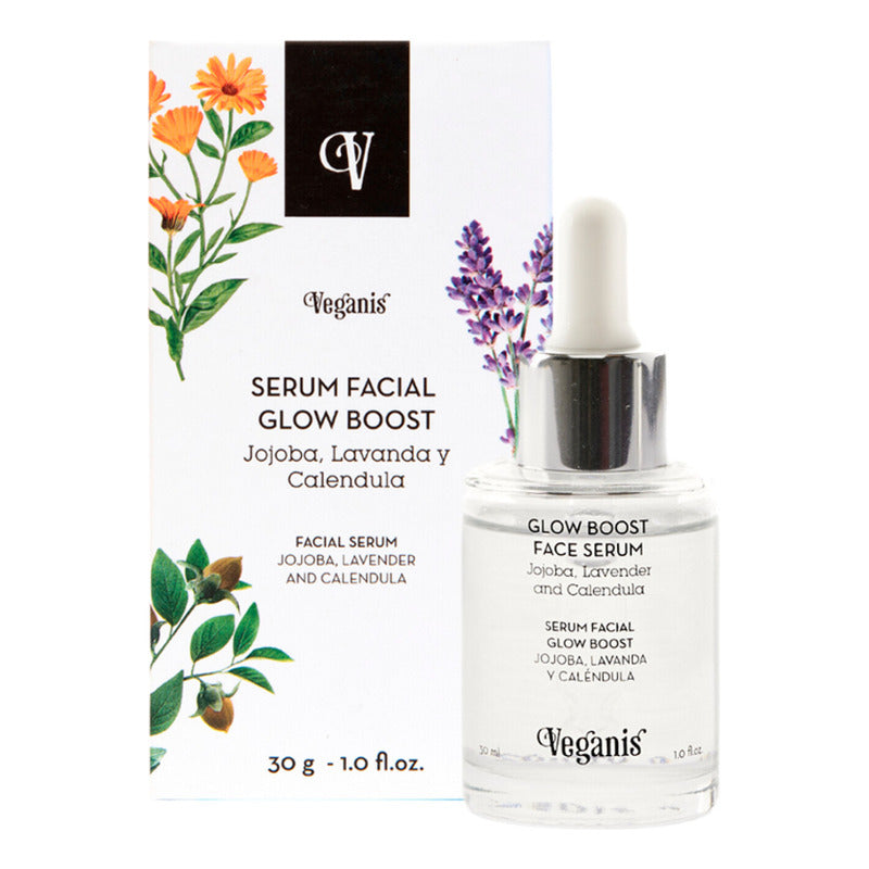 Serum Facial Veganis Glow Boost 30g Reduce Manchas