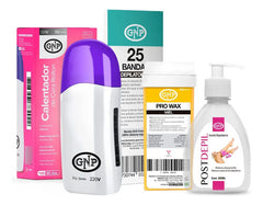 Cera Depilatoria Gnp, Calentador De Cera, Bandas Y Aceite