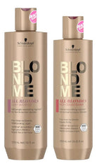 Shampoo Light 300ml Acondicionador 250ml Schwarzkopf Blondme