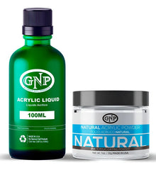 Polvo Acrilico Gnp 30gr Y Liquido Acrilico Monomero 100ml