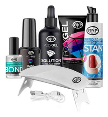 Kit Uñas En Polygel Gnp De 6 Piezas Con Lampara