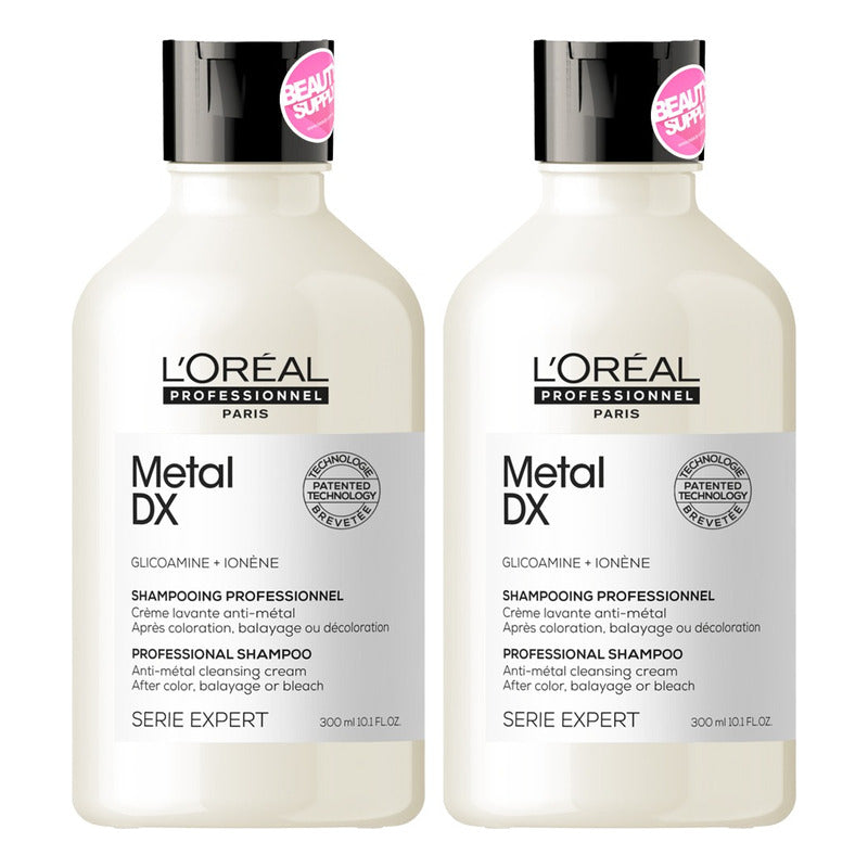 X2 Pack De Shampoo Loreal Metal Detox 600ml