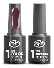 Kit De Esmalte Semipermanente De 1 Paso Gnp Color + Top Coat